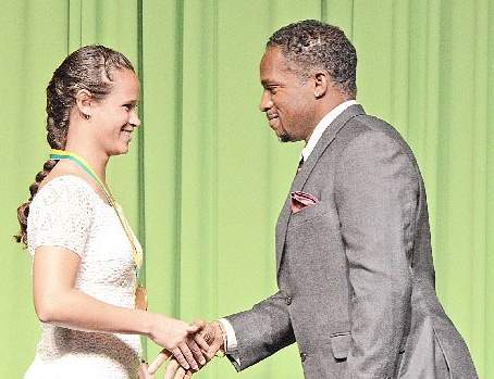 Thompson, St Fort cop Youth Awards