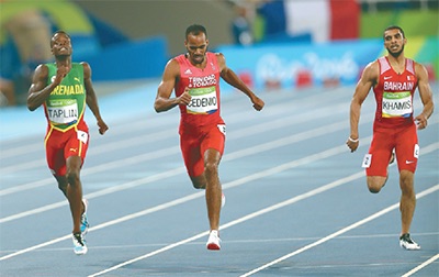 Morris sees relay gold after Cedenio&rsquo;s record run