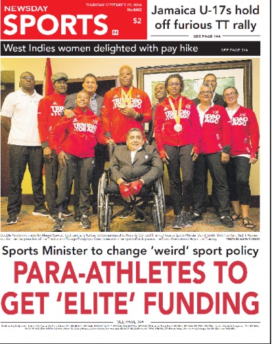 Para-athletes to get &lsquo;elite&rsquo; funding
