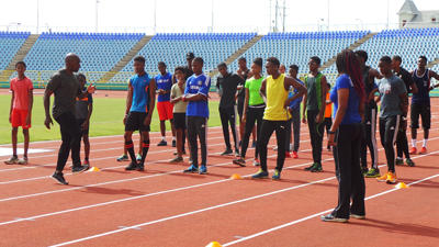 Thomas&rsquo; hurdles clinic sparks interest